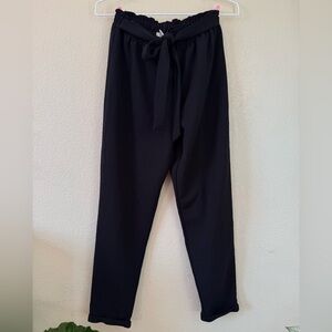 No Comment Black Casual Pants - Size S
